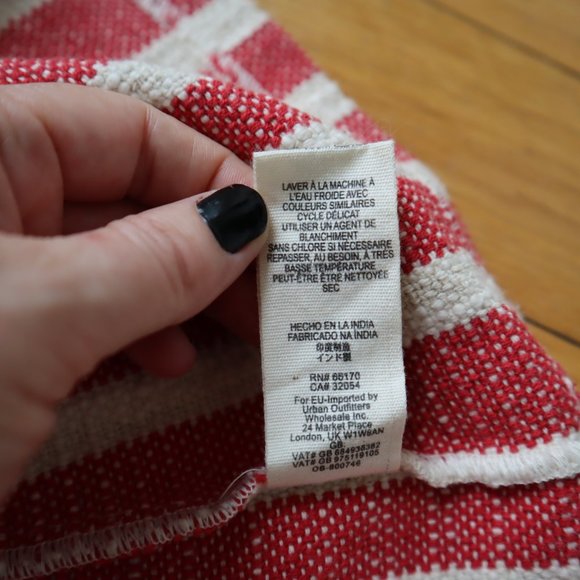 Free People It's a Wrap Striped Mini Skirt, Size Small - Picture 14 of 16